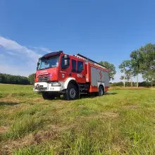 Zobacz zdjęcie: Działania straży pożarnej w miejscowości Gościszów