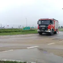 Zobacz zdjęcie: Akcja służb na rondzie