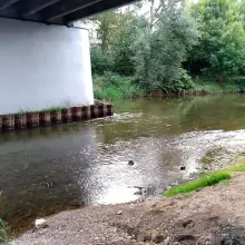 Zobacz zdjęcie: Rzeka Bóbr pod mostem przy Mostowej