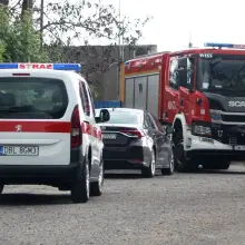 Zobacz zdjęcie: Akcja służb przy ulicy Kościuszki w Bolesławcu