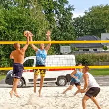 Zobacz zdjęcie: Mistrzostwa Województwa Dolnośląskiego Strażaków PSP w Siatkówce Plażowej