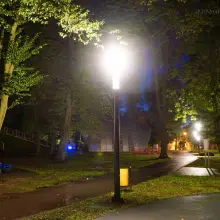 Zobacz zdjęcie: Park Bonina oświetlony