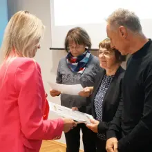 Zobacz zdjęcie: Uroczystość przed sesją Rady Powiatu Bolesławieckiego
