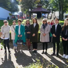 Zobacz zdjęcie: Odsłonięcie tablicy pamiątkowej poświęconej Stefanii Tajcher
