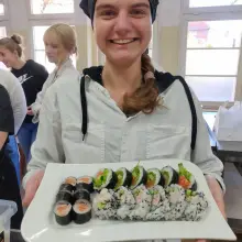 Zobacz zdjęcie: Warsztaty sushi w ZSOiZ