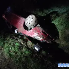 Zobacz zdjęcie: Wypadek między Gradówkiem a Płóczkami Dolnymi