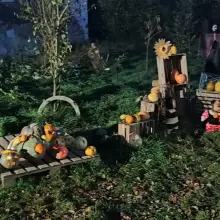 Zobacz zdjęcie: Dyniowy Kącik przy Wiedźmie w Raciborowicach w Halloween