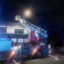 Zobacz zdjęcie: Akcja straży pożarnej w miejscowości Kliczków