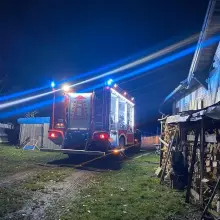 Zobacz zdjęcie: Akcja straży pożarnej w miejscowości Kliczków
