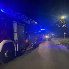 Zobacz zdjęcie: Akcja straży pożarnej w miejscowości Kliczków