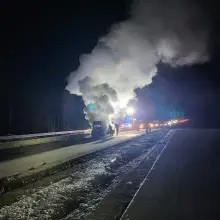 Zobacz zdjęcie: Akcja służb na A18