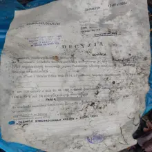 Zobacz zdjęcie: Śmieci na drodze między Żeliszowem a Raciborowicami