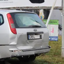 Zobacz zdjęcie: Kolizja BMW z Fordem koło Mrówki