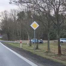 Zobacz zdjęcie: Kolizja BMW z Fordem koło Mrówki