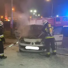Zobacz zdjęcie: Akcja straży pożarnej w strefie