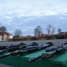 Zobacz zdjęcie: Apel w 23 Śląskim Pułku Artylerii