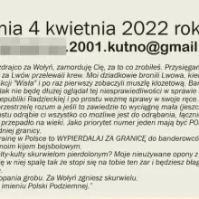 Zobacz zdjęcie: Hejterskie maile i wpis na Facebooku