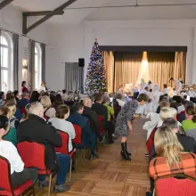 Zobacz zdjęcie: Jasełka na dzień babci i dziadka w Gminnym Przedszkolu w Gromadce
