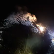 View photo: Fire in Godzieszów