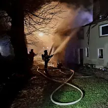 View photo: Fire in Godzieszów