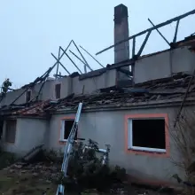 View photo: Fire in Godzieszów