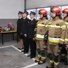 Zobacz zdjęcie: Uroczystość w Komendzie Powiatowej PSP w Bolesławcu