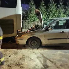Zobacz zdjęcie: Zderzenie dwóch pojazdów w Różyńcu