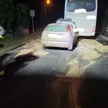 Zobacz zdjęcie: Zderzenie dwóch pojazdów w Różyńcu
