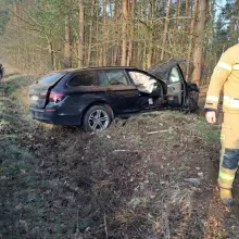 Zobacz zdjęcie: Zdarzenie na drodze między Krzyżową a Kraśnikiem