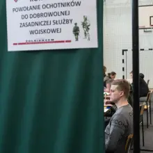 Zobacz zdjęcie: Przyjmowanie kandydatów do Dobrowolnej Zasadniczej Służby Wojskowej