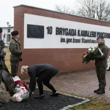 Zobacz zdjęcie: Uroczystość w 10 Brygadzie Kawalerii Pancernej w Świętoszowie