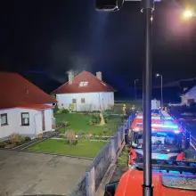Zobacz zdjęcie: Wieczorny pożar w Krzyżowej