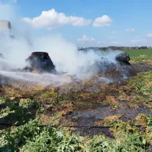 Zobacz zdjęcie: Pożar między Starymi Jaroszowicami a Wartowicami