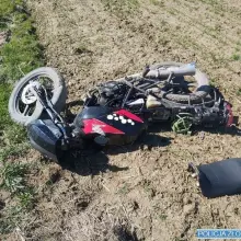 Zobacz zdjęcie: Radiowóz i motorower