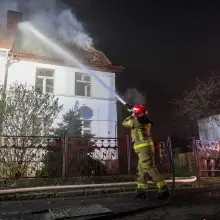 Zobacz zdjęcie: Pożar przy ul. Lipowej w Bolesławcu
