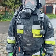 Zobacz zdjęcie: Akcja straży pożarnej w Gromadce