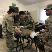 Zobacz zdjęcie: Ćwiczenia żołnierzy US Army z ratownikami z naszego szpitala