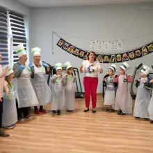 Zobacz zdjęcie: Przedszkolaki opanowały Dzienny Dom Senior+. Wyjątkowa edycja MasterChefa