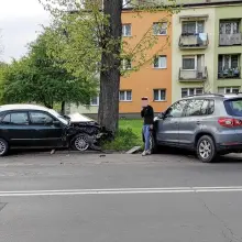 Zobacz zdjęcie: Zderzenie trzech aut przy ulicy Zygmunta Augusta