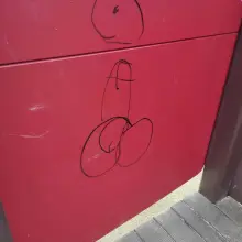 Zobacz zdjęcie: „Działalność” wandali w parku Bonina w Bolesławcu