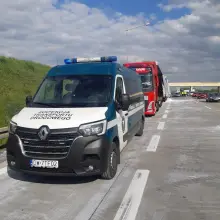 Zobacz zdjęcie: Pożar na A4