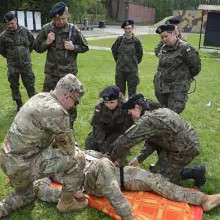 Zobacz zdjęcie: Szkolenie personelu medycznego w 23 Śląski Pułku Artylerii