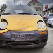 View photo: 13-year-old driving a Matiz crashed into two other cars