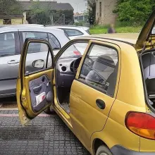 View photo: 13-year-old driving a Matiz crashed into two other cars
