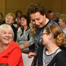 Zobacz zdjęcie: Uroczyste pożegnanie Wiesławy Olczyk, szefowej bolesławieckiego UTW