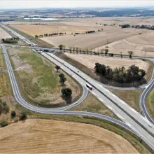 Zobacz zdjęcie: A4 (węzeł Złotoryja) i mapa