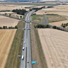 Zobacz zdjęcie: A4 (węzeł Złotoryja) i mapa