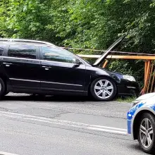 Zobacz zdjęcie: Wypadek koło Leśnego Potoku