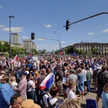 Zobacz zdjęcie: Trwa Marsz 4 czerwca w Warszawie