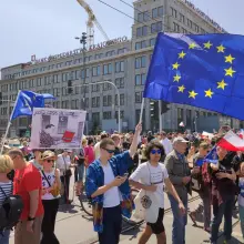 Zobacz zdjęcie: Trwa Marsz 4 czerwca w Warszawie